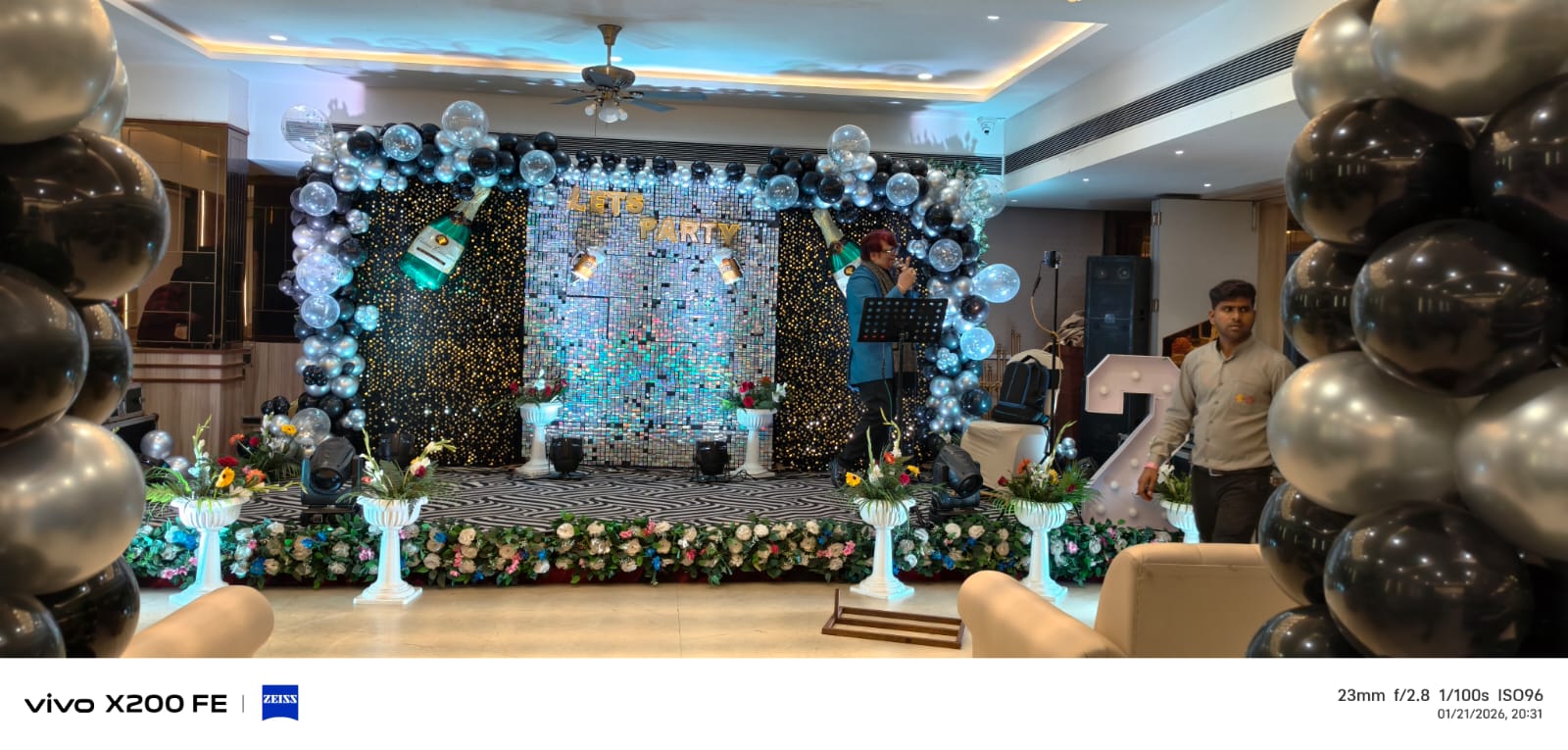 Party Stage Setup